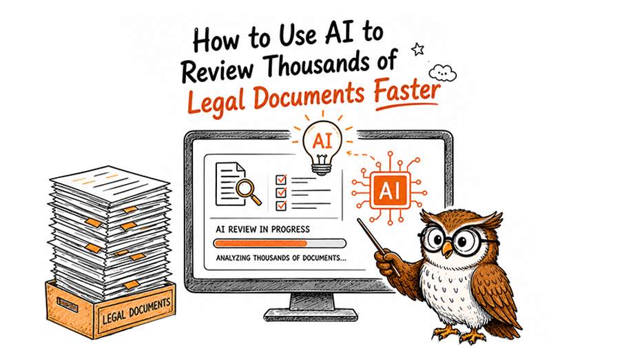 How to Use AI to Review Thousands of Legal Documents Faster